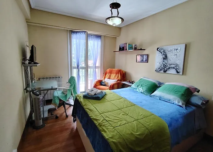 Privatunterkunft Habitacion Doble Deluxe En Piso Compartido En Astigarraga